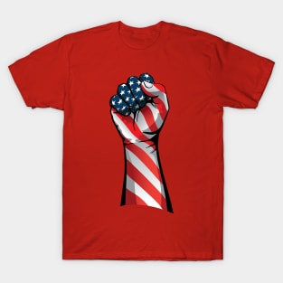 American Pride Raised Fist T-Shirt